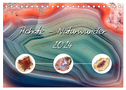 Achate - Naturwunder (Tischkalender 2024 DIN A5 quer), CALVENDO Monatskalender