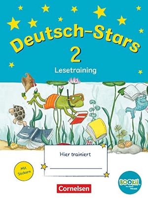 Kuester, Ursula von / Scholtes, Cornelia et al. Deutsch-Stars - BOOKii-Ausgabe - 2. Schuljahr. Lesetraining. Übungsheft mit Lösungen. Oldenbourg Schulbuchverl., 2013.
