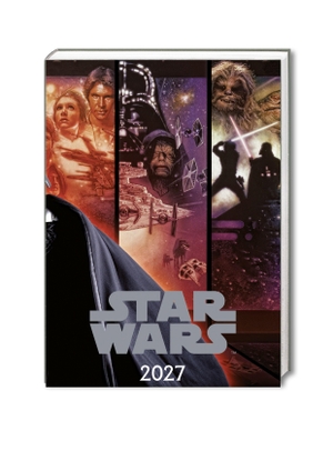 Danilo Promotion Ltd. Star Wars - A5-Tischkalender 2027 - Original Danilo-Kalender [Mehrsprachig] [Kalender]. Browntrout Verlags GmbH, 2026.