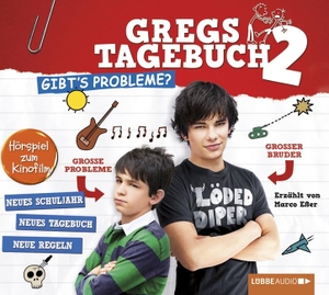 Kinney, Jeff. Gregs Film-Tagebuch 2 - Gibt's Probleme? - Filmhörspiel.. Lübbe Audio, 2013.