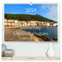 Jakobsweg - Camino Portugues (hochwertiger Premium Wandkalender 2024 DIN A2 quer), Kunstdruck in Hochglanz