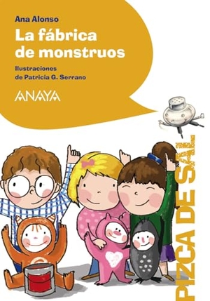 Conejo Alonso, Ana Isabel / Ana Alonso. La fábrica de monstruos. Anaya Educación, 2015.