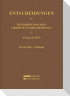 Entscheidungen des Obersten Gerichtshofes in Zivilsachen