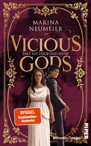 Neumeier, Marina. Vicious Gods - Pakt aus Staub und Feuer - Roman | Die prickelnde Dark Romantasy-Dilogie um einen verbotenen Pakt mit den Göttern und eine epische Liebesgeschichte. Piper Verlag GmbH, 2026.
