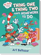 Dr. Seuss Graphic Novel: Thing One and Thing Two Have Homework to Do