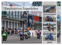 Faszination Superbikes (Wandkalender 2024 DIN A4 quer), CALVENDO Monatskalender