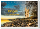 Bingen - Tor zum Mittelrhein (Tischkalender 2024 DIN A5 quer), CALVENDO Monatskalender
