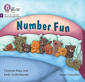 Raby, Charlotte / Emily Guille-Marrett. Number Fun - Foundations for Phonics. HarperCollins Publishers, 2021.