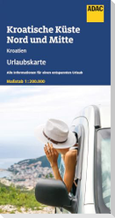 ADAC Urlaubskarte HR Kroatische Küste, Nord und Mitte 1:200 000