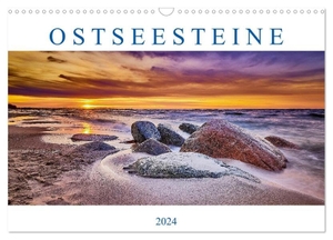 Dinse, Stefan. Ostseesteine (Wandkalender 2024 DIN A3 quer), CALVENDO Monatskalender - Findlinge im Wasser und Sonnenuntergänge an der Ostsee. Calvendo, 2023.