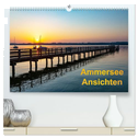 Ammersee-Ansichten (hochwertiger Premium Wandkalender 2025 DIN A2 quer), Kunstdruck in Hochglanz