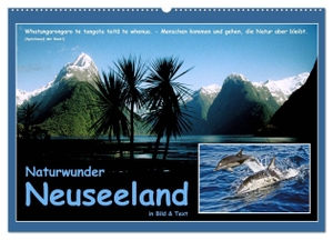 Böhme, Ferry. Naturwunder Neuseeland - in Bild und Text (Wandkalender 2024 DIN A2 quer), CALVENDO Monatskalender - Das schönste Ende der Welt. Calvendo Verlag, 2023.