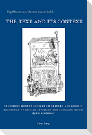 The Text and its Context