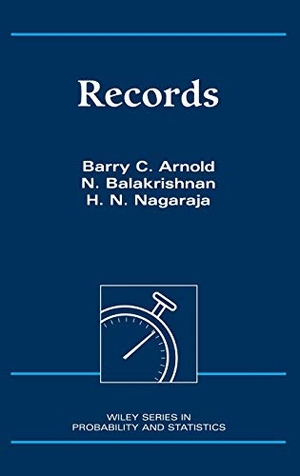 Arnold / Balakrishnan et al. Records. John Wiley & Sons, 1998.