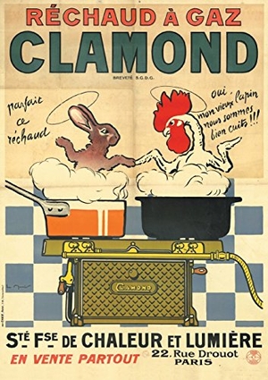 Meunier, Georges. Carnet Ligné Affiche Réchaud À Gaz Clamond. Hachette Livre, 2018.