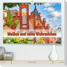Meißen und seine Wahrzeichen (Premium, hochwertiger DIN A2 Wandkalender 2023, Kunstdruck in Hochglanz)