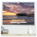 Nordseeurlaub in St. Peter-Ording (hochwertiger Premium Wandkalender 2024 DIN A2 quer), Kunstdruck in Hochglanz