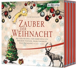 Busch, Wilhelm / Fontane, Theodor et al. Zauber der Weihnacht - Mit Geschichten und Gedichten von Theodor Fontane, Selma Lagerlöf, Joachim Ringelnatz, Kurt Tucholsky und vielen anderen. Hoerverlag DHV Der, 2014.