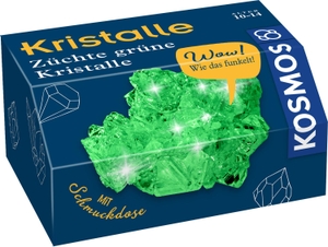 Grüne Kristalle selbst züchten - Experimentierkasten. Franckh-Kosmos, 2021.