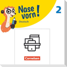Nase vorn! 2. Schuljahr - Basiskompetenzen Deutsch - Lesekompetenzen und -strategien trainieren Klasse 2 - 2 Übungshefte im Paket mit Lösungen