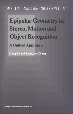 Zhengyou Zhang / Gang Xu. Epipolar Geometry in Stereo, Motion and Object Recognition - A Unified Approach. Springer Netherlands, 1996.