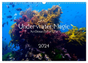 Underwater Magic (Wandkalender 2024 DIN A3 quer), CALVENDO Monatskalender
