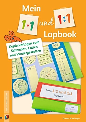 Blumhagen, Doreen. Mein 1x1- und 1:1-Lapbook - Vorlagen zum Schneiden, Falten und Weitergestalten. Verlag an der Ruhr GmbH, 2018.