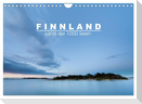 Finnland: Land der 1000 Seen (Wandkalender 2025 DIN A4 quer), CALVENDO Monatskalender