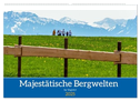 Majestetische Alpenwelt (Wandkalender 2025 DIN A2 quer), CALVENDO Monatskalender