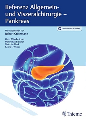 Grützmann, Robert (Hrsg.). Referenz Allgemein- und Viszeralchirurgie: Pankreas. Georg Thieme Verlag, 2022.