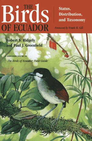 Ridgely, Robert S / Paul J Greenfield. The Birds of Ecuador - Field Guide. Cornell University Press, 2001.