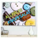 Allerlei Knopfsalat (hochwertiger Premium Wandkalender 2024 DIN A2 quer), Kunstdruck in Hochglanz