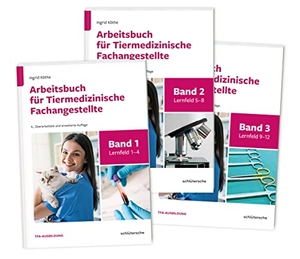Köthe, Ingrid. Arbeitsbücher für Tiermedizinische Fachangestellte SET - Band 1-3 im Set. Schlütersche Verlag, 2022.
