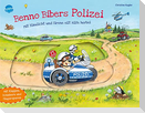 Benno Bibers Polizei. Mit Blaulicht und Sirene eilt Hilfe herbei
