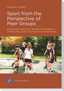 Sport from the Perspective of Peer Groups