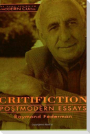 Critifiction: Postmodern Essays