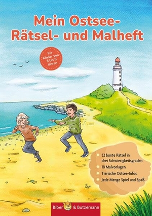 Mansour, Stephanie. Mein Ostsee-Rätsel- und Malheft - Rätselspaß an der Ostsee - Entdecken, knobeln, malen, spielen!. Biber & Butzemann, 2026.