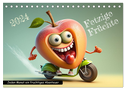 Fetzige Früchte (Tischkalender 2024 DIN A5 quer), CALVENDO Monatskalender