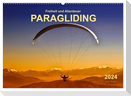 Freiheit und Abenteuer - Paragliding (Wandkalender 2024 DIN A2 quer), CALVENDO Monatskalender