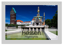 Hessen Highlights (Tischkalender 2024 DIN A5 quer), CALVENDO Monatskalender