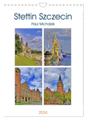 Stettin Szczecin (Wandkalender 2024 DIN A4 hoch), CALVENDO Monatskalender