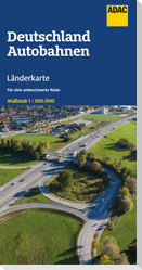 ADAC Länderkarte Deutschland Autobahnen 1:500.000