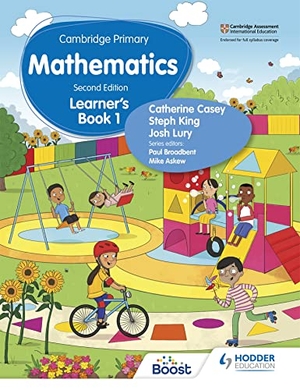 Casey, Catherine / King, Steph et al. Cambridge Primary Mathematics Learner's Book 1. Hachette Learning, 2021.