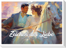 Zeichen der Liebe Impressionistische Bilder (Wandkalender 2024 DIN A2 quer), CALVENDO Monatskalender