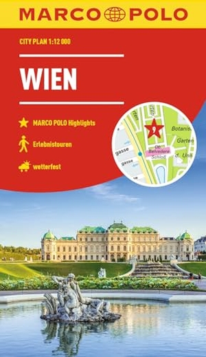 Marco Polo Verlag. MARCO POLO Cityplan Wien 1:12.000. Mairdumont, 2023.