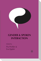 Gender and Spoken Interaction