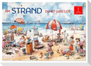 Am Strand da ist was los (Wandkalender 2025 DIN A3 quer), CALVENDO Monatskalender