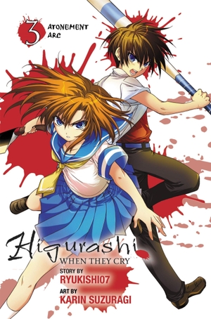 Ryukishi07. Higurashi When They Cry: Atonement Arc, Vol. 3. Yen Press, 2012.