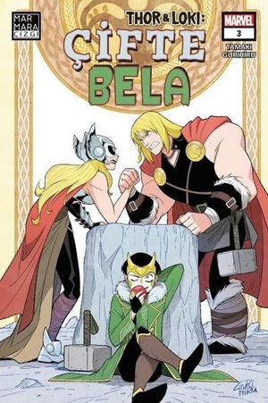 Tamaki, Mariko. Thor ve Loki - Cifte Bela 3. Marmara Cizgi Yayin Dagitim, 2022.
