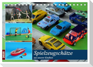 Spielzeugschätze aus unserer Kindheit (Tischkalender 2025 DIN A5 quer), CALVENDO Monatskalender